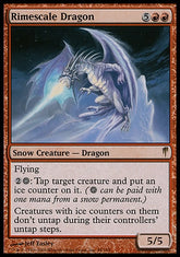 Dragão Escama-Gélida / Rimescale Dragon - Magic: The Gathering - MoxLand